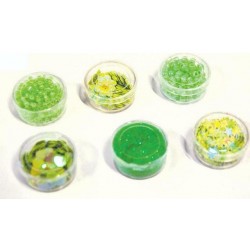 ΠΟΥΛΙΕΣ/ΧΑΝΤΡΕΣ/ΧΡ.ΣΚΟΝΗ/ΑΣΤΕΡΑΚΙΑ CRAFT DECO 6 ΣΕΤ