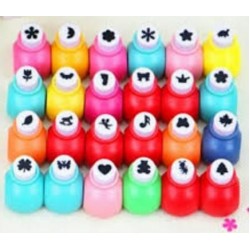 ΦΙΓΟΥΡΟΚΟΠΤΗΣ ΧΕΙΡΟΤΕΧΝΙΑΣ 25MM 10ΣΧ LUNA ΔΙΑΦ.ΣΧΕΔΙΑ