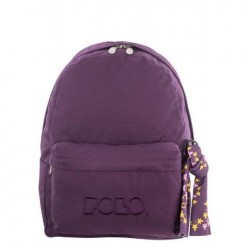 POLO ΣΑΚΙΔΙΟ ΜΕ ΜΑΝΤΗΛΙ ΧΡΩΜΑ ΒΙΟΛΕΤΙ 901135-24-00