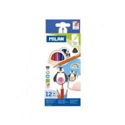 ΞΥΛΟΜΠΟΓΙΕΣ MILAN ΤΡΙΓΩΝΙΚΕΣ 2.9ΜΜ ΣΕΤ 12 ΧΡΩΜΑΤΩΝ