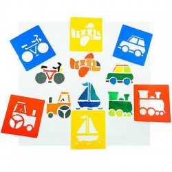 WASHABLE STENCILS X6 TRANSPORT