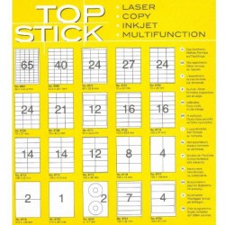 ΕΤΙΚΕΤΕΣ ΕΚΤΥΠΩΤΗ TOPSTICK 52.5MMX21.2MM 100Φ.