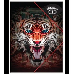 BMU ΝΤΟΣΙΕ ΛΑΣΤΙΧΟ A4 NO FEAR INDIA TIGER
