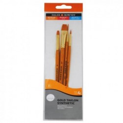 ΠΙΝΕΛΑ DALER ROWNEY ΣΕΤ 4ΤΕΜ. SYNTHETIC 216920402