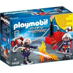 PLAYMOBIL 9468 ΠΥΡΟΣΒΕΣΤΕΣ ΜΕ ΑΝΤΛΙΑ ΝΕΡΟΥ