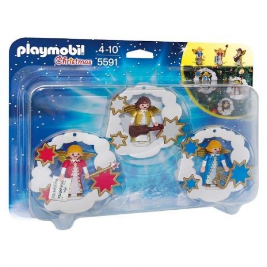 PLAYMOBIL 5591 ΧΡΙΣΤΟΥΓΕΝΝΙΑΤΙΚΑ ΣΤΟΛΙΔΙΑ-ΑΓΓΕΛΑΚΙΑ