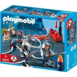PLAYMOBIL 4825 ΠΥΡΟΣΒΕΣΤΕΣ ΜΕ ΑΝΤΛΙΑ ΝΕΡΟΥ