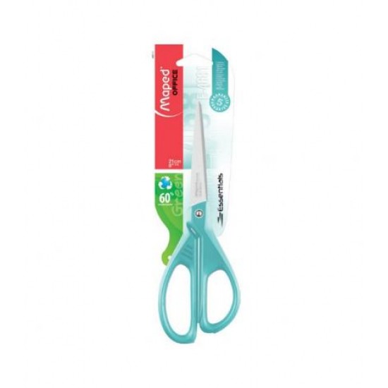 ΨΑΛΙΔΙ MAPED ESSENTIALS GREEN 21CM ΑΣΥΜΜΕΤΡΟ ΜΠΛΕ ΠΑΣΤΕΛ 468111
