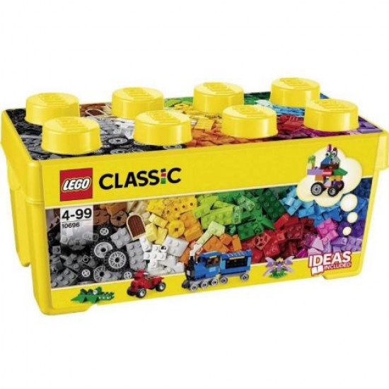 LEGO CLASSIC ΜΕΣΑΙΟ ΚΟΥΤΙ ΜΕ ΤΟΥΒΛΑΚΙΑ ΓΙΑ ΔΗΜΙΟΥΡΓΙΕΣ 10696