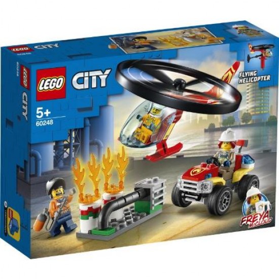 LEGO CITY FIRE ΑΝΤΑΠΟΚΡΙΣΗ ΠΥΡΟΣΒΕΣΤΙΚΟΥ ΕΛΙΚΟΠΤΕΡΟΥ 60248