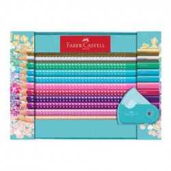 ΜΕΤΑΛΛΙΚΗ ΚΑΣΕΤΙΝΑ SPARKLE 20 ΞΥΛΟΜΠΟΓΙΕΣ FABER CASTELL ΜΕΤΑΛΛΙΚΗ ΚΑΣΕΤΙΝΑ SPARKLE 20 ΞΥΛΟΜΠΟΓΙΕΣ FABER CASTELL