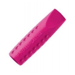 FABER CASTELL ΓΟΜΑ ΚΑΠΑΚΙ 2 ΤΕΜΑΧΙΩΝ ΡΟΖ 187037