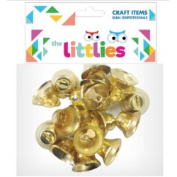 ΚΑΜΠΑΝΑΚΙΑ ΧΡΥΣΑ 20MM 18ΤΕΜ THE LITTLIES 646610