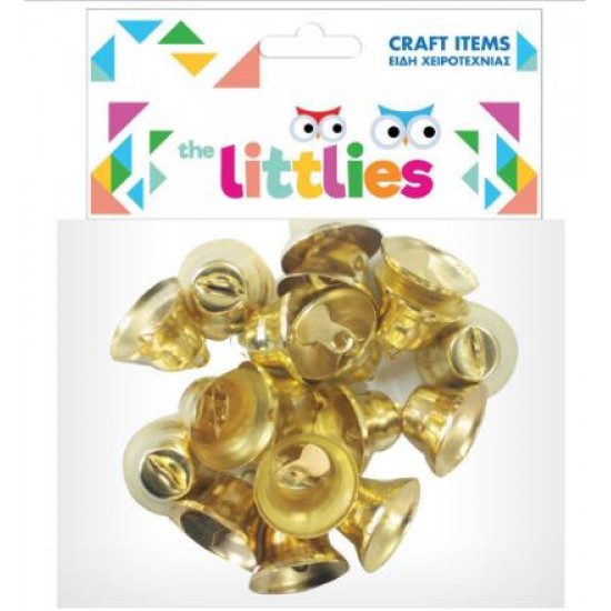ΚΑΜΠΑΝΑΚΙΑ ΧΡΥΣΑ 20MM 18ΤΕΜ THE LITTLIES 646610
