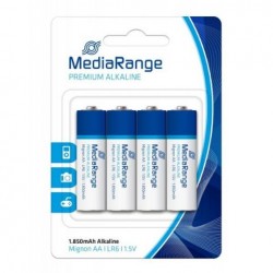 MEDIARANGE PREMIUM ΑΛΚΑΛΙΚΕΣ ΜΠΑΤΑΡΙΕΣ ΤΥΠΟΥ AA (LR06) - 4PACK MRBAT104
