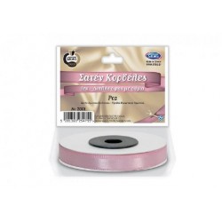 ΚΟΡΔΕΛΑ ΣΑΤΕΝ 1CM ΔΙΠΛΗΣ ΟΨΗΣ 15Μ ΡΟΖ 2001 SKAG DECO ΚΟΡΔΕΛΑ ΣΑΤΕΝ 1CM ΔΙΠΛΗΣ ΟΨΗΣ 15Μ ΡΟΖ 2001 SKAG DECO