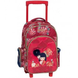 TROLLEY ΣΑΚΙΔΙΟ ΚΟΚΚΙΝΟ KIMMIDOLL 203252 BTS GRAFFITI