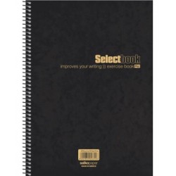 ΤΕΤΡΑΔΙΟ ΣΠΙΡΑΛ SELECT BLACK 21X29 60Φ 2 ΘΕΜΑΤΑ
