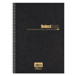 ΤΕΤΡΑΔΙΟ ΣΠΙΡΑΛ SELECT BLACK 21X29 180 ΣΕΛΙΔΕΣ 3 ΘΕΜΑΤΑ