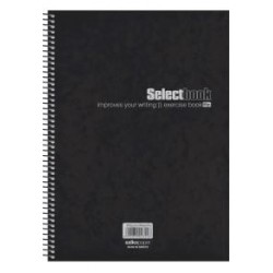 ΤΕΤΡΑΔΙΟ ΣΠΙΡΑΛ SELECT BLACK 21X29 125Φ 5Θ