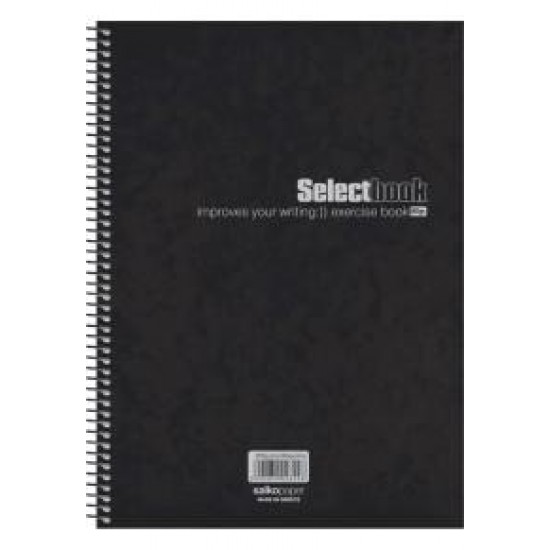 ΤΕΤΡΑΔΙΟ ΣΠΙΡΑΛ SELECT BLACK 21X29 125Φ 5Θ ΤΕΤΡΑΔΙΟ ΣΠΙΡΑΛ SELECT BLACK 21X29 125Φ 5Θ