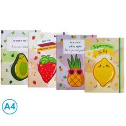 ΚΟΥΤΙ ΜΕ ΛΑΣΤΙΧΟ Α4 - FRUITY COLLECTION