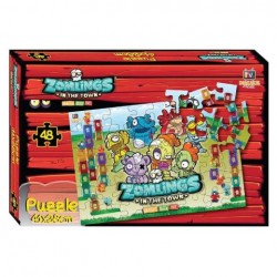 Diakakis imports Παζλ 48τεμ Zomlings 41x48 εκ 0401291 Diakakis imports Παζλ 48τεμ Zomlings 41x48 εκ 0401291