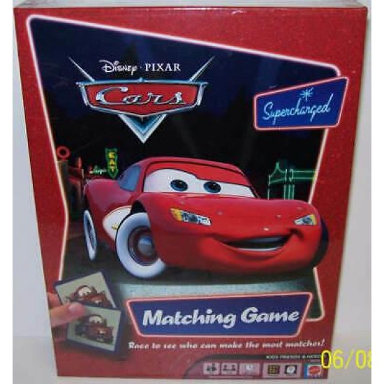 Disney Pixars CARS Matching Game Mattel