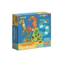 PUZZLE ΑΡΙΘΜΟΙ 1-5 ΜΕ ΤΟΥΣ ΜΥΘΟΥΣ ΑΙΣΩΠΟΥ LUNA 5 παζλ 15 τεμ PUZZLE ΑΡΙΘΜΟΙ 1-5 ΜΕ ΤΟΥΣ ΜΥΘΟΥΣ ΑΙΣΩΠΟΥ LUNA 5 παζλ 15 τεμ