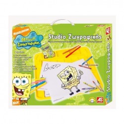 AS COMPANY ΠΑΛΕΤΑ ΖΩΓΡΑΦΙΚΗΣ SPONGE BOB 1023-56365 AS COMPANY ΠΑΛΕΤΑ ΖΩΓΡΑΦΙΚΗΣ SPONGE BOB 1023-56365
