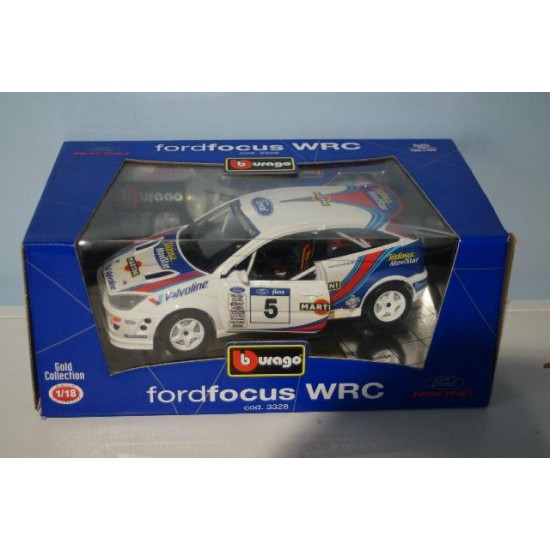 BURAGO FORD FOCUS WRC 2000 3328 IN 1:18 SCALE