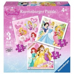 ΠΑΖΛ RAVENSBURGER 07008 3 ΣΕ 1 ΠΡΙΓΚΙΠΙΣΣΕΣ 25, 36,49 ΤΕΜ ΠΑΖΛ RAVENSBURGER 07008 3 ΣΕ 1 ΠΡΙΓΚΙΠΙΣΣΕΣ 25, 36,49 ΤΕΜ