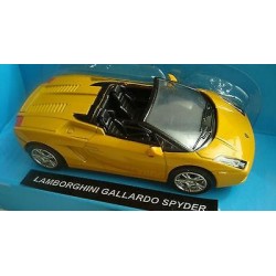 ΣΕΤ ΜΟΝΤΕΛΟΥ 1:43 MINIATURE LABORGHINI GALLARDO SPYDER YELLOW