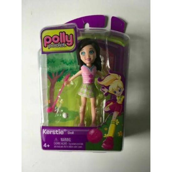 2011 POLLY POCKET LILA DOLL SAFARI OUTFIT AND PURSE W5973