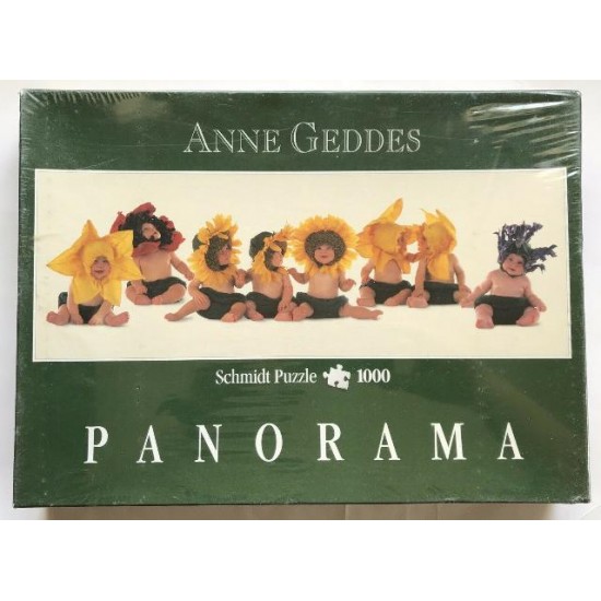 Anne Geddes Flower Children Panorama 57912, 1000 piece Jigsaw Puzzle