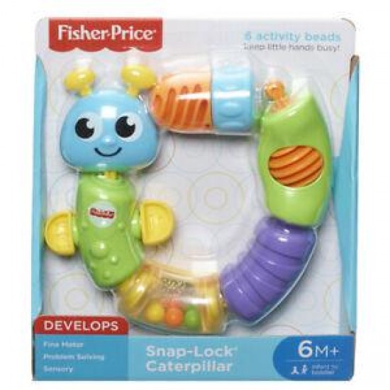 Fisher-Price Snap-Lock Caterpillar Development Brand New Fast