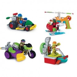GIOCHI PREZIOSI TMNT Half-Shell Hero Όχημα Με Φιγούρα GPH96700