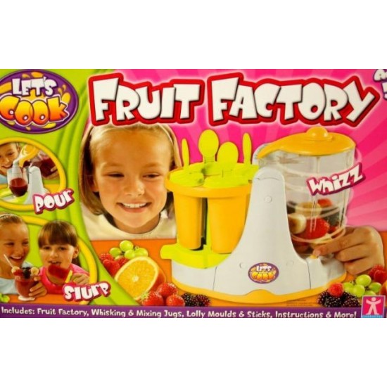 Lets Cook Fruit Factory Create Smoothies Juice & Lollipops
