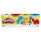 Hasbro PLAYDOH Classic Color 4 Βαζάκια - (ΑΣΠΡΟ - ΚΟΚΚΙΝΟ - ΚΙΤΡΙΝΟ- ΣΙΕΛ ) B5517 / C0396