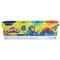 Hasbro PLAYDOH Wild Color Pack 4 Βαζάκια B5517 / E4867
