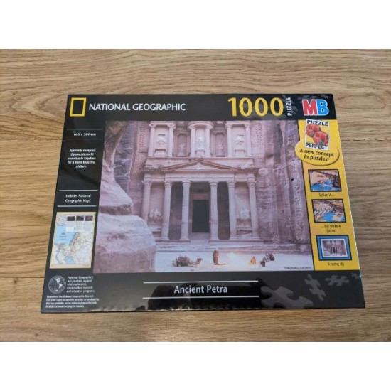 National Geographic Ancient Petra 1000 Piece Jigsaw Puzzle
