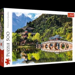 Trefl 500 Piece Adult Large Black Dragon Pool China Floor Jigsaw Trefl 500 Piece Adult Large Black Dragon Pool China Floor Jigsaw