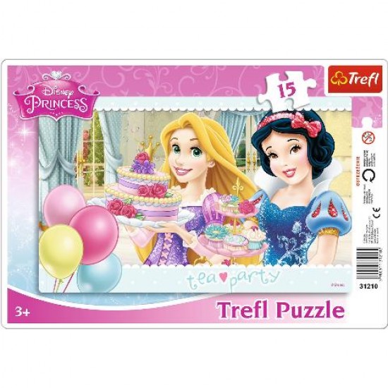 Trefl Puzzle 15 pieces - Princess Party