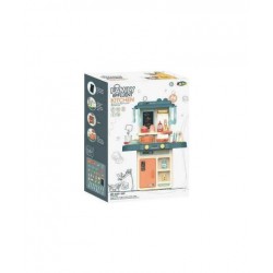 Κουζίνα Με Φως Και Βρύση 63Χ45.5Χ22cm Luna (Μπλε)