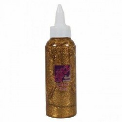 ΚΟΛΛΑ ΧΡΥΣΟΣΚΟΝΗ (120ML) DOCRAFTS- ΣΚΟΥΡΟ ΧΡΥΣΟ