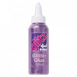 ΚΟΛΛΑ ΧΡΥΣΟΣΚΟΝΗ (120ML) DOCRAFTS- ΛΙΛΑ