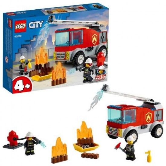 LEGO City Πυροσβεστικό Φορτηγό Με Σκάλα 60280