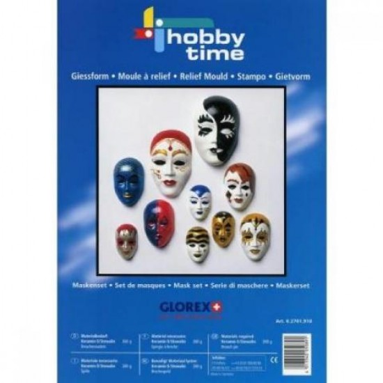 Καλούπια μάσκες 10τεμ. 62701910 Glorex