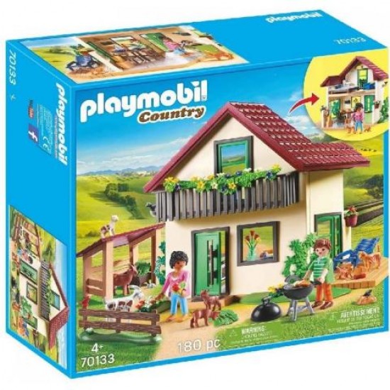 Playmobil Αγροικία Με Ζωάκια 70133