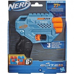 Hasbro Nerf Elite 2.0 Trio Sd-3 Εκτοξευτής Με 6 Βελάκια Hasbro Nerf Elite 2.0 Trio Sd-3 Εκτοξευτής Με 6 Βελάκια